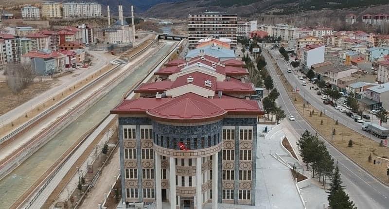 Bayburt Valilik Binası Drone Perspektifi